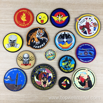 Custom Brand Logo 2D 3D PVC Rubber Patch